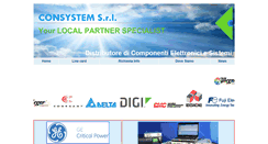 Desktop Screenshot of consystem.it