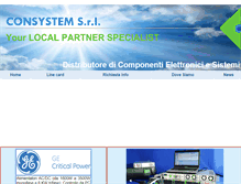 Tablet Screenshot of consystem.it