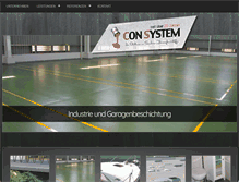 Tablet Screenshot of consystem.de
